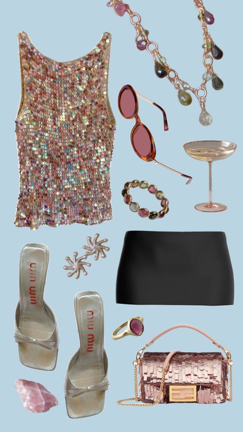 Casino Night Outfit, Summer Night Party, Ibiza Outfits, Outfit Layout, Party Fits, Casino Night, Mode Ootd, Night Party, Going Out Outfits