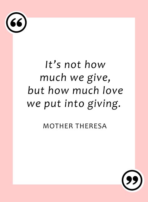 Sydne Style shares the best quotes on giving from mother theresa #quotes #inspire #words Philanthropy Quotes Inspirational, Quotes About Sharing And Giving, Quotes Giving To Others, Quote About Giving To Others, Giving To Charity Quotes, Sharing Quotes Giving And, Quotes About Giving Back To Community, Be Of Service Quotes, Giving Back To The Community Quotes