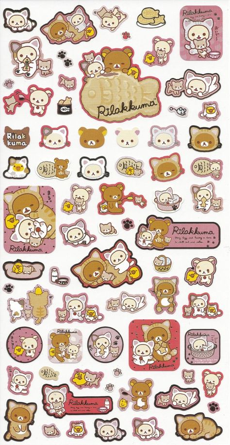 Memo Printable, Dream Accessories, Maid Cafe, Printable Sticker Sheets, Korean Stickers, Kawaii Sticker, Kids Illustration, Stickers Kawaii, Iphone Case Stickers