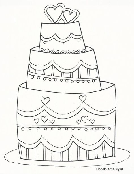 Free Online Wedding Coloring Pages - Best Wedding Coloring Pages Ideas Wedding Cake Color, Free Wedding Dress, Precious Moments Wedding, Kids Table Wedding, Romantic Wedding Colors, Wedding Coloring Pages, Kids Wedding Activities, Best Wedding Colors, Wedding Themed