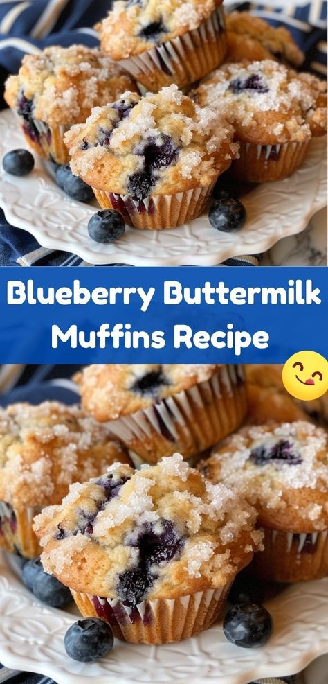 Enjoy moist blueberry buttermilk muffins with this simple recipe. Perfect for breakfast or snacks! Blueberry Buttermilk Muffins, Snack Muffins, Streusel Topping For Muffins, Blueberry Cheesecake Muffins, Moist Blueberry Muffins, Buttermilk Blueberry Muffins, Blueberry Recipes Breakfast, Buttermilk Blueberry, Blueberry Streusel Muffins