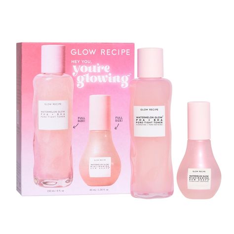 Sephora Holiday, Sephora Skin Care, Glow Recipe, Pretty Skin Care, Skincare Gift Set, Skin Care Items, Dewy Skin, Skin Care Kit, Skin Care Gifts