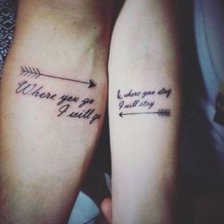 Husband And Wife Tattoos Meaningful, Tattoo Wedding Ring, Husband And Wife Tattoos Unique, His And Hers Tattoos, Couples Tats, Husband And Wife Tattoos, Husband Wife Tattoos, Skull Couple Tattoo, Wife Tattoos