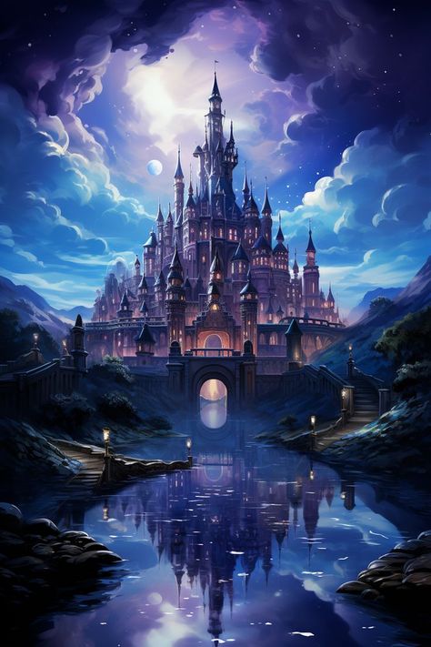 Ethereal Castle, Castle House Design, Crystal Towers, Iphone Wallpaper Aesthetic, Fantasy Rooms, Carpet Ideas, Dreamy Artwork, Magic Castle, Fantasy Background