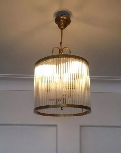 Elevate your interior with this Art Deco brass chandelier. Its vintage ship glass light fixture provides a sophisticated and nautical look, perfect for any classic setting! 💡 https://www.ebay.com/itm/375512255740 #ArtDecoDesign #BrassLighting #VintageChandelier #ShipGlass #CeilingFixture Art Deco Light, Art Deco Ceiling, Glass Light Fixture, Hanging Ceiling Lamps, Deco Lighting, Brass Ship, Intricate Art, Elegant Chandeliers, Rusted Metal