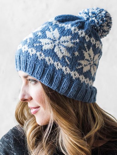 Fair isle hat pattern