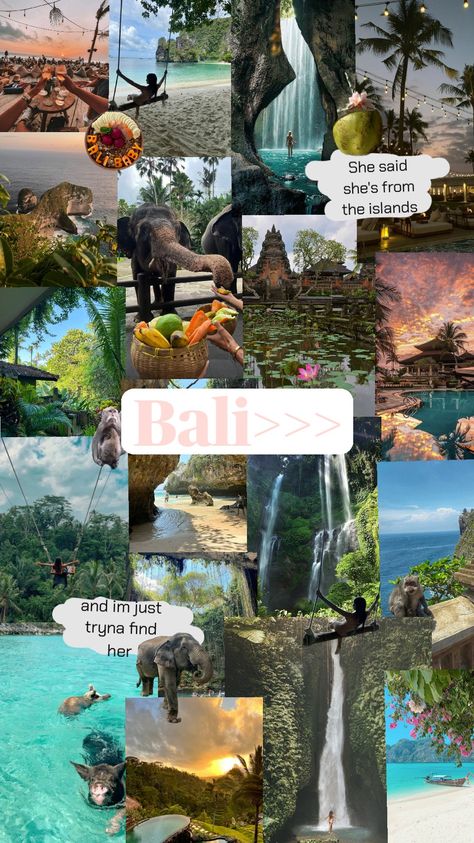 #BaliIsland #Island #Bali #Beutiful #Travel #Wallpaper #fypppppppppp Bali Vision Board, Bali Travel Aesthetic, Bali Wallpaper, Word Aesthetic, Bali Aesthetic, Bali Trip, Dream Trips, Top Places To Travel, Bali Island