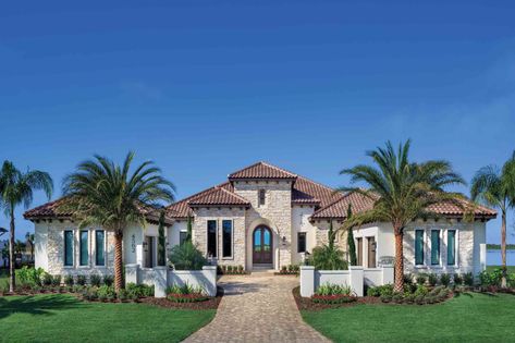 Modena 1398 - AR Homes by Arthur Rutenberg Arthur Rutenberg Homes, Modern Mediterranean Homes, Lake Houses Exterior, Open Floorplan, House Facades, Modern Mediterranean, Mediterranean Style Homes, Mediterranean Home Decor, Entertaining Space