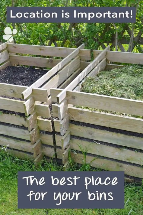 Outdoor Compost Bin, Making A Compost Bin, Composting 101, Compost Bin Diy, Compost Bins, Compost Tumbler, Diy Compost, Composting Process, How To Make Compost