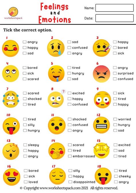 Printable feelings and emotions quiz PDF. Ingles Kids, Quizzes For Kids, Free Quizzes, Picture Quiz, Teaching Emotions, Materi Bahasa Inggris, Test For Kids, English Quiz, Social Skills For Kids