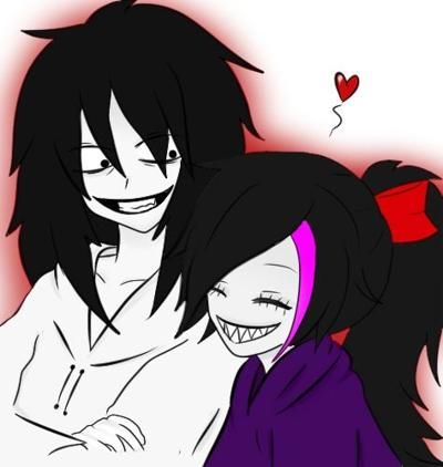 Jeff The Killer and Nina The Killer Creepypasta Ships, Japanese Urban Legends, Nina The Killer, Creepypasta Slenderman, Ben Brown, Eyeless Jack, Alice Liddell, Creepy Monster, Scary Dogs