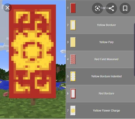 Minecraft Asian Banner Designs, Minecraft Japanese Build Ideas, Japanese Banner Minecraft, Minecraft Floating Lantern, Minecraft Japanese Banner, Japanese Minecraft Ideas, Flower Meme, Minecraft Lantern, Japanese Minecraft Builds