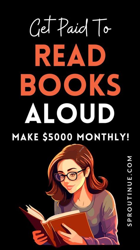 If you enjoy reading books, you can make money doing what you love. I've shared in our guide the best ways to get paid to read books aloud. Get Paid To Read Books, Paid To Read Books, Get Paid To Read, Extra Money Jobs, Earn Extra Money Online, Work From Home Careers, Legit Work From Home, Easy Money Online, Online Jobs From Home