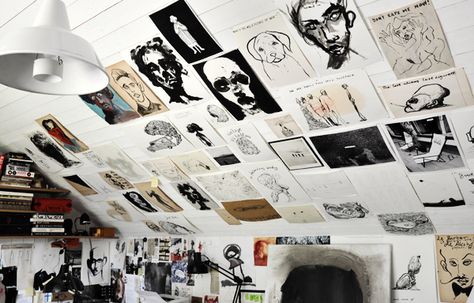 mood wall Plastering Walls, Christmas Architecture, Skull Clothes, Wolf Cat, Slanted Walls, False Ceiling Bedroom, False Ceiling Living Room, Walls Art, Slanted Ceiling