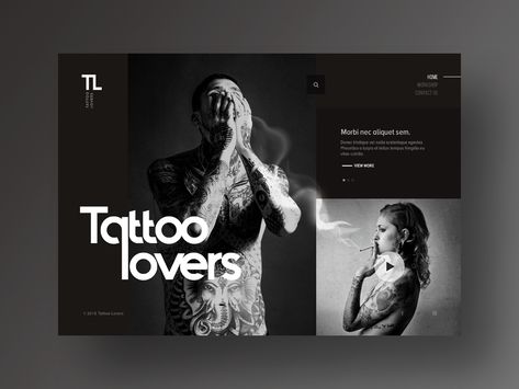 Portal Website Design, Ad Tattoo, Tattoo Poster, Tattoo Studio Design, Tattoo Website, Tattoo Sites, Portal Website, Tattoo Logo, Tattoo Posters