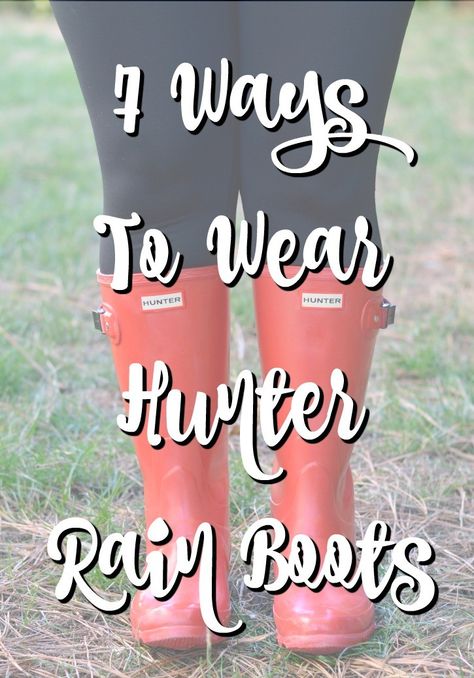 Hunter Boots Outfit Fall, How To Style Rain Boots, Short Rain Boots Outfit, Rain Boots Outfit Spring, Hunter Boot Outfits, How To Wear Rain Boots, Hunter Rain Boots Outfit, Red Hunter Rain Boots, Pink Hunter Rain Boots