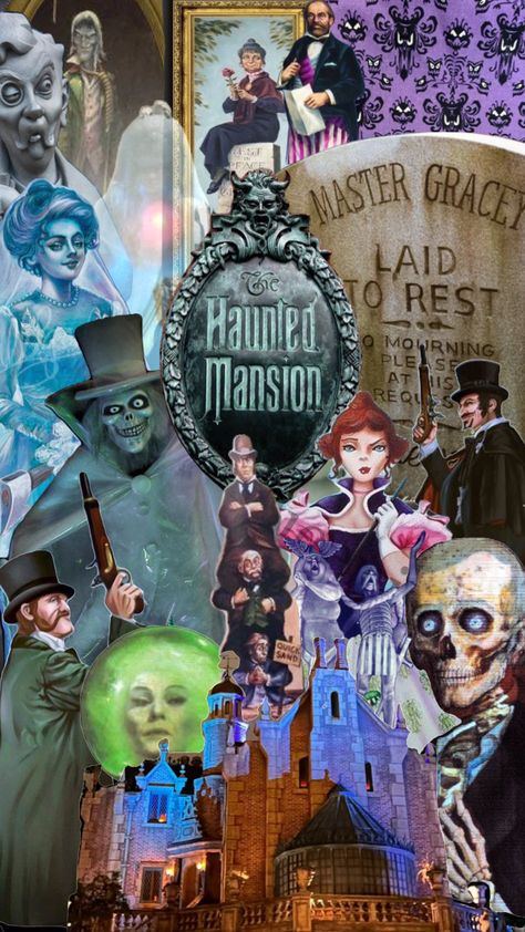 Welcome foolish mortals #gothic #disney #hauntedmansion #wdw Haunted Mansion Aesthetic, Gothic Disney, Welcome Foolish Mortals, Mansion Aesthetic, Foolish Mortals, Halloween Wallpaper Cute, Disneyland Halloween, Disney Haunted Mansion, Disney Collage