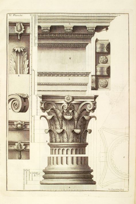 Corinthian Order, Living Architecture, The Corinthian, Architecture Antique, Corinthian Capital, Column Capital, Architectural Columns, Casa Cook, Greek Columns