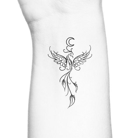 Phoenix Bird Tattoos Small, Rebirth Tattoo New Beginnings, Rebirth Tattoo, Marina Nery, Phoenix Tattoo Feminine, Small Phoenix Tattoos, Phoenix Bird Tattoos, Tattoo Tips, Libra Tattoo