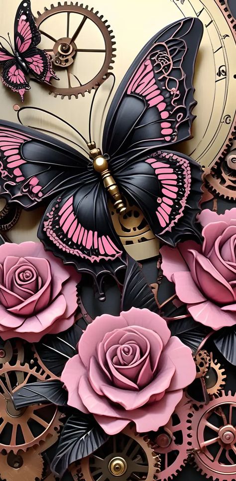 Butterfly Asthetic Picture Wallpaper, Free Phone Wallpaper Backgrounds, Wallpaper Iphone Elegant, Leopard Phone Wallpaper, Cute Wallpapers For Phone Beautiful Wallpaper Backgrounds, Heart Wallpaper Iphone, Pink Butterfly Wallpaper, Metal Butterflies, Butterflies Wallpaper