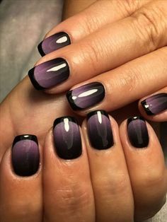 Toes Nails, Halloween Nails Diy, Unghie Sfumate, Nagellack Trends, Purple Nail, Her Nails, Nails Colors, Halloween Nail Designs, Cat Kuku