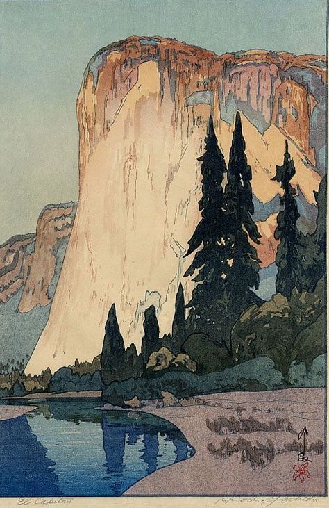 Hiroshi Yoshida, Arte Peculiar, Art Asiatique, Art Japonais, Japanese Woodblock Printing, Art Et Illustration, Japanese Painting, Japan Art, Japanese Prints