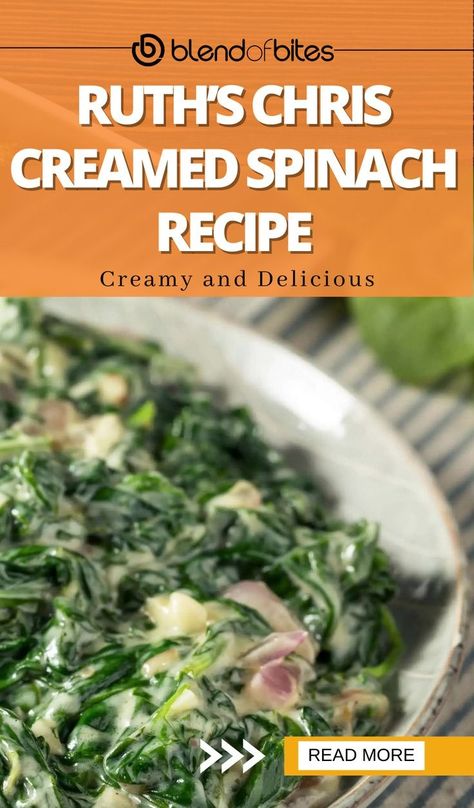 If we were asked to list our favorite side dishes, creamed spinach would probably top the list. It just pairs well with seafood, poultry, and meat. Find out the recipe at www.blendofbites.com Spinach Creamed, Creamed Spinach Recipe Easy, Best Creamed Spinach Recipe, Keto Creamed Spinach, Spinach Side Dish, Creamed Spinach Recipe, Lowcarb Recipes, Beautiful Baking, Spinach Recipe