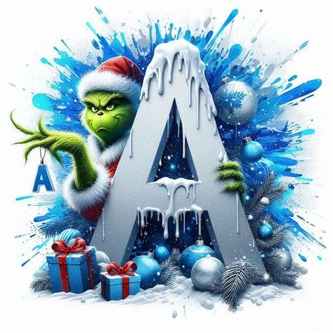 Grinch Alphabet Letters, Grinch Clipart Free Printable, Grinch Letters Free Printable, Grinch Letters, Christmas Fonts Free, Grinch Png, Christmas Letters, Grinch Christmas Tree, Grinch Christmas Decorations