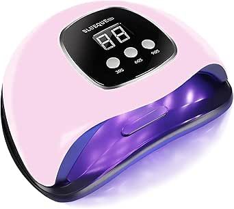 BIGBEAR UV Light for Nails, 48W UV LED Nail Lamp for Gel Polish, Fast Nail Dryer with Automatic Sensor, 3 Timer Setting, Small and Portable, LED Nail Light for Fingernail and Toenail Nail Nail Led Light, Nail Led Lamp, Nails Supplies, Fast Nail, Uv Nail Lamp, Led Nail Lamp, Nail Dryer, Nail Lamp, Dream Nails