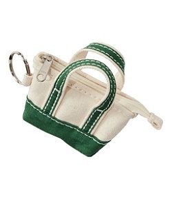 #LLBean: L.L.Bean Tote Bag Key Chain Creative Stocking Stuffers, L L Bean Tote, Cute Trinkets, Ll Bean Tote, Boat And Tote, Hazel Village, 2024 Wishlist, Tiny Bag, Mini Stuff