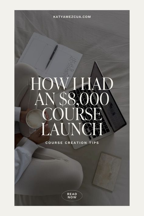 Want to have a successful course launch strategy on Instagram? I'm sharing the exact strategies I used to sell an online course and make sales on Instagram! Launch Checklist, Digital Course, Launch Strategy, Course Launch, Business Launch, Online Course, Selling Online, Online Courses, To Sell