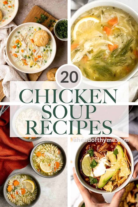 Cooked Chicken Soup Recipes, Chicken Soup Recipes For Colds, Chicken Soup Variations, Clean Chicken Soup, Chicken Soup Gluten Free, Chicken Soup Creamy, Soup With Chicken Breast, The Best Chicken Soup Youll Ever Eat, Best Chicken Soup