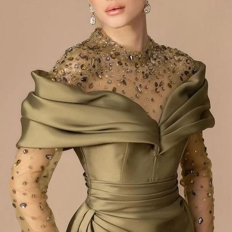 Engagment Dress 2024, Classy Evening Dress, Draping Dress, Elven Dress, Green Satin Dress, Evening Wear Dresses, Couture Evening Dress, Green Evening Dress, Classy Gowns