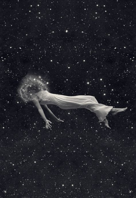 Floating girl in space (not sure where it's from) Spiritual Quotes, Wise Words, Caroline White, Girls Album, Shadow Work, Spiritual Awakening, Stars And Moon, Energy Healing, Words Of Wisdom