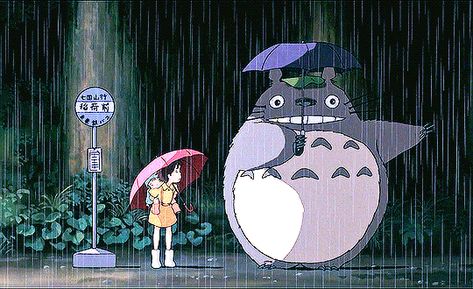 My Neighbor Totoro Gif Studio, Cat Pattern Wallpaper, My Neighbour Totoro, Studio Ghibli Background, Neighbor Totoro, Studio Ghibli Movies, Studio Ghibli Art, Ghibli Movies, Ghibli Art