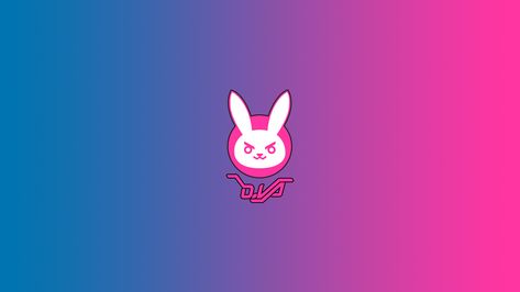 Overwatch - D.Va Desktop Wallpaper Overwatch, Desktop Wallpaper, Wallpapers, Pink