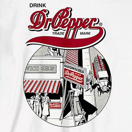 Old Graphic Tees, Dr Pepper Vintage, Circular Art, Tops Graphic, Thrift Finds, Dr Pepper, Large Shirts, Vintage Logo, Cool Tees