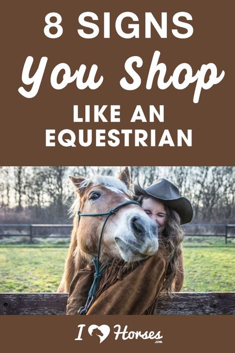 8 Signs You Shop Like an Equestrian Equestrian Humor, Equestrian Memes, Horse Humor, Funny Horse Memes, Horse Memes, Horseback Riding Tips, Riding Tips, Tack Store, Horse Facts