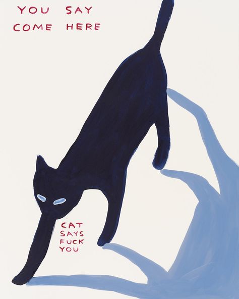 David Shrigley on Twitter: "https://t.co/8IxDCQjpIc" / Twitter Cat Tiktok, David Shrigley, Illustrator Inspiration, Naive Illustration, Phone Decor, Cat Artwork, How To Say, August 20, China Art