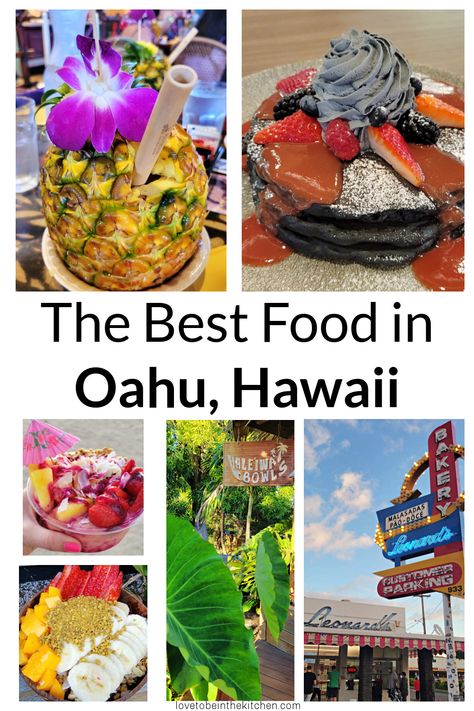 The Best Food in Oahu, Hawaii - Love to be in the Kitchen Different Fruits And Vegetables, Acai Smoothie, Food To Eat, Hawaiian Food, Smoothie Bowls, How To Eat Better, Good Foods To Eat, Food Places, Order Food