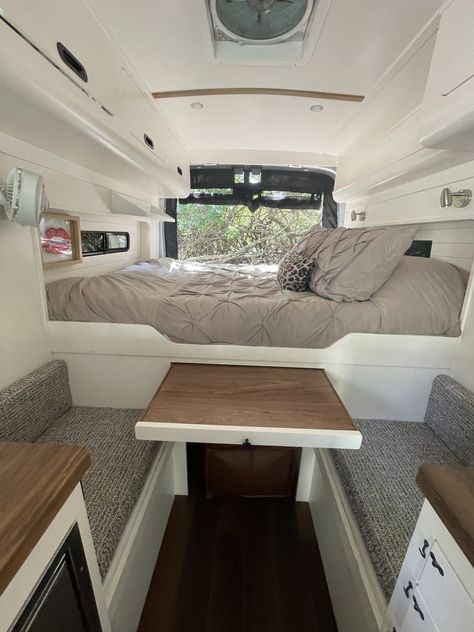 2023 Ford Transit AWD - Vanlife Trader Ford Transit Conversion Layout, Van Renovation, Ford Transit Camper Conversion, Transit Conversion, Van Layout, Led Recessed Ceiling Lights, Ford Transit Camper, Transit Van, Spray Insulation