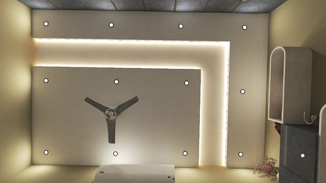 Bedroom ceiling design. Gypsum ceiling Plan Pop Design Ceiling, Fall Cealing Designs Bedroom, Jipsam Seeling Bedroom, Bedroom Gypsum Ceiling Design, Gypsum Ceiling Design Bedroom, False Ceiling With Profile Lights, Ceiling Design Gypsum, Ceiling Hanging Decor, Luxury House Tour