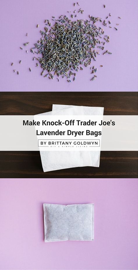 DIY Lavender Dryer Bags | Make your own Lavender Dryer Bags. Great for fresh smelling laundry, diy gift ideas, or an easy sewing craft. Brittany Goldwyn for TodaysCreativeLife.com Lavender Dryer Bags, Laundry Diy, Diy Lavender, Lavender Crafts, Sewing Christmas, Sew Simple, Natural Cleaners, Lavender Bags, Diy Gift Ideas