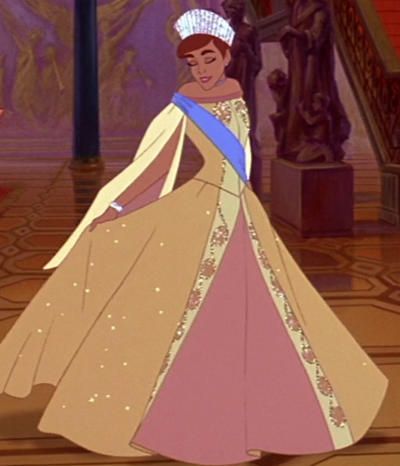 Anastasia ball gown Princess And The Frog, The Frog, The Princess, The Beast, Beauty And The Beast, Gold, Pink, Beauty