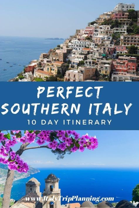 10 Day Southern Italy Itinerary - Two and a Half Scouts Southern Italy Itinerary, Itinerary Italy, Southern Italy Travel, Italy Trip Planning, Best Of Italy, Italy Itinerary, Italy Trip, Italy Travel Tips, Italy Aesthetic