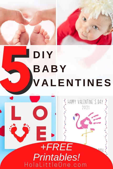 Valentine's Day Card Crafts Valentines For Babies, Baby Footprint Crafts, Friend Valentine Card, Valentine Gift For Dad, Easy Diy Valentines, Homemade Valentines Gift, Handmade Valentine Gifts, Baby Footprint Art, Homemade Valentines Day Cards