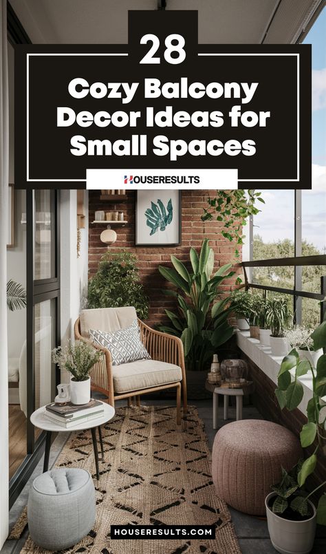 Cozy Balcony Decor Ideas for Small Spaces 🌷🏡 Elevate your small outdoor area with our beautiful and functional decor ideas. From cozy seating to ambient lighting and vibrant plants, our guide has everything you need to create a charming balcony. Perfect for small apartments and urban homes. Start decorating and enjoy your new cozy retreat! #CozyBalconyDecor #SmallSpaceLiving #OutdoorDecor #BalconyIdeas Decorate Small Balcony Apartments, Small Balcony Meditation Space, Apartment Patio First Floor, Good Plants For Apartment Balcony, Small Balcony Bar Ideas, Patio Design Apartment, Small Apartment Balcony Ideas Cozy, Cozy Apartment Patio, Small Outdoor Patio Ideas Apartment Tiny Balcony Spaces