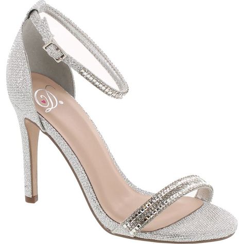 Delicious Fiona Silver Shimmer Womens Pumps-Shoes 8 New Maid Shoes, Brides Maid Shoes, Spike Heels, Silver Heels, Party Shoes, High Heel Pumps, Pump Shoes, Women's Pumps, High Heel Shoes