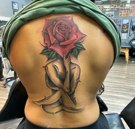 Rosen Tattoo Frau, Tato Minimal, African Tattoo, Tattoos Infinity, Band Tattoos, Girl Back Tattoos, Hand Tattoos For Girls, Tattoos Mandala, Black Girls With Tattoos