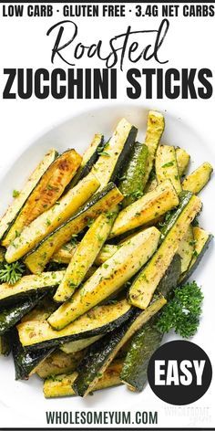 Zucchini Oven, Roasted Zucchini Recipes, Oven Roasted Zucchini, Zucchini In The Oven, Zucchini Sticks, Roasted Zucchini, Roast Zucchini, Zucchini Recipe, Roasted Vegetable Recipes